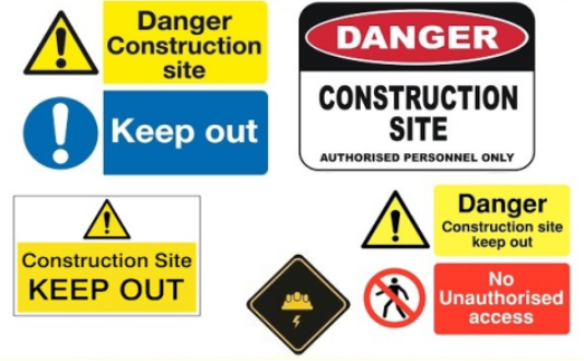 Construction Safety Signs